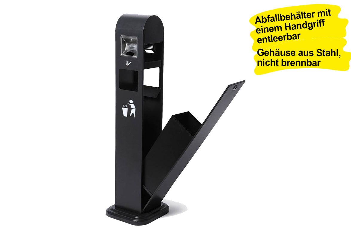 Outdoor Standascher CENICERO – Abfallbehälter