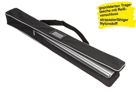 RollUp Banner schwarz PETRO - Tragetasche