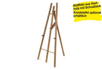 Staffelei Holz Kreidetafel CHALK