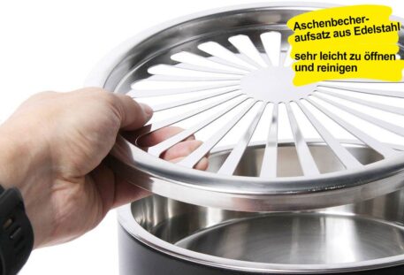 Standascher freistehend ASHTRAY - Aschenbecher